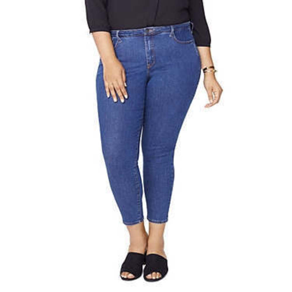 NYDJ Plus Ami Skinny Jeans - Batik Blue, [Insert Size]
